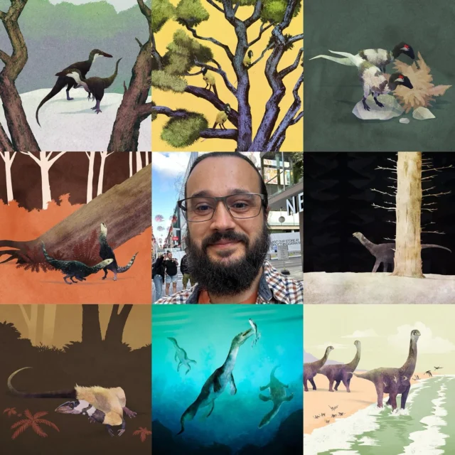 It’s my turn to join #artvsartist 😁 It’s been a productive year where Early Jurassic dinosaurs have dominated. Lots to look forward to in 2025, including my next book about... you guessed it, Early Jurassic dinosaurs 🤩🦕🦖 #artvsartist2024 #paleoart #paleoartist #digitalart #art #illustration #dinosaurs #jurassic #prehistoric #naturalhistory #sciart