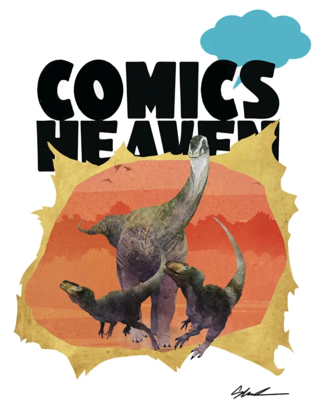 På söndag är det officiell bokrelease för min bok ”När dinosaurierna tog över” (@idusforlag) 😊 Kom förbi @comicsheavenshop i Gamla stan (Stora Nygatan 23) mellan 12:30-14:30 för boksignering och snack om dinosaurier (och gärna också om 80tals-robotar från främmande planeter 😁)

#närdinosauriernatogöver #dinosaurier #bok #faktabok #urtidsdjur #bokstagram #comics #dinosaursofinstagram